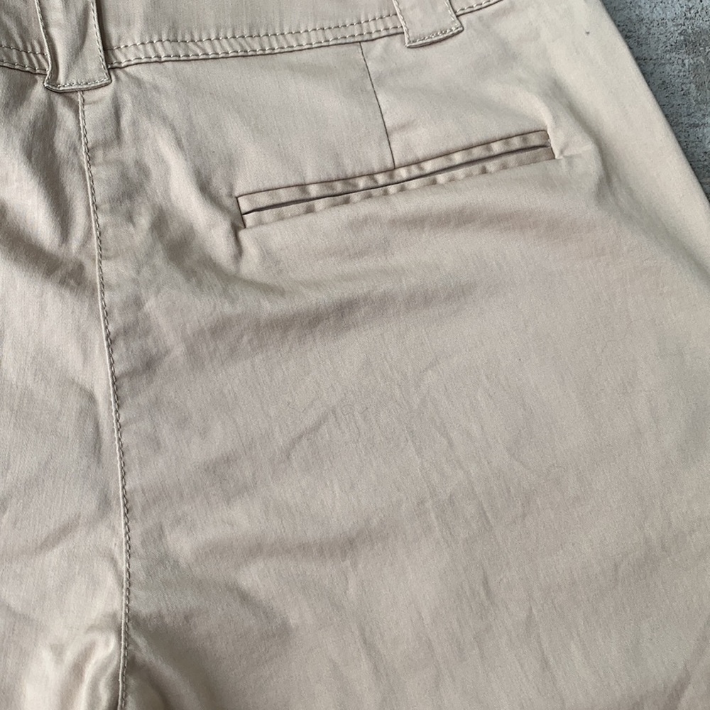 Tory Burch Khaki Bermuda Shorts - Picture 11 of 11